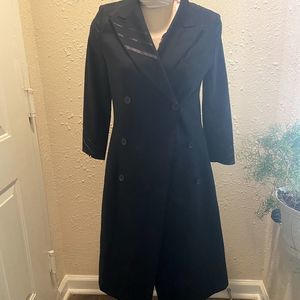 Black trench coat